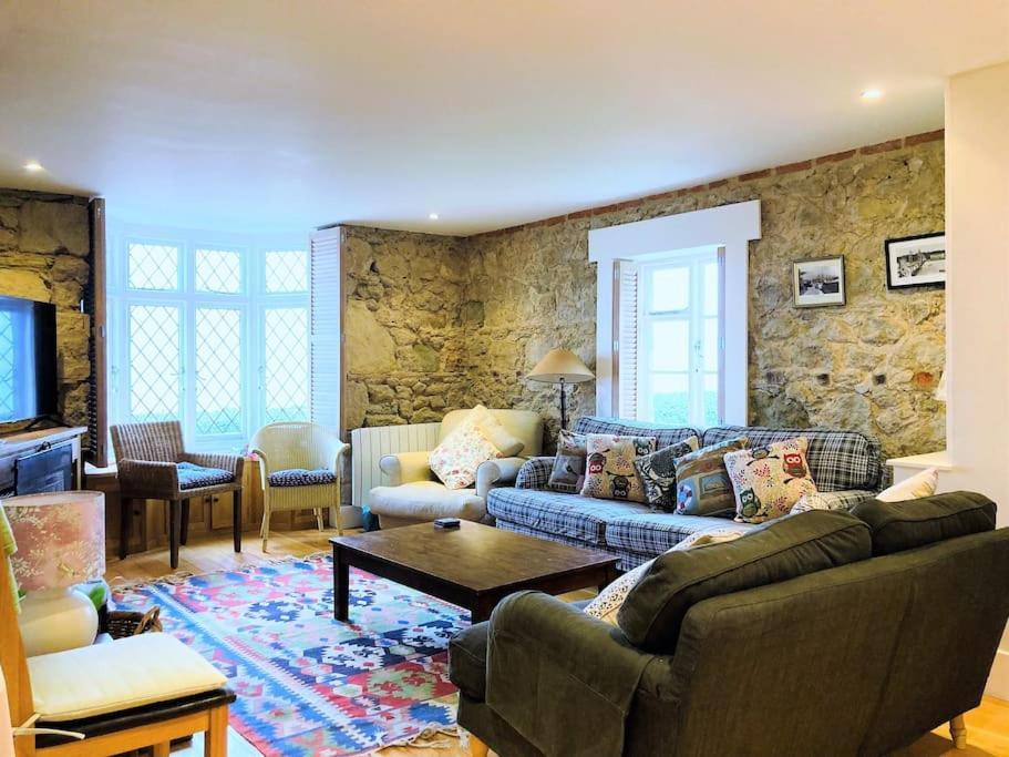 The Old Boat House, Seaview - Seafront Three Bedroom Cottage With Separate Two Bedroom Annexe Dış mekan fotoğraf